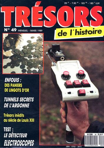 Trésor De L'histoire Prospections  N° 49 : La Revue De La Chasse Aux Trésors