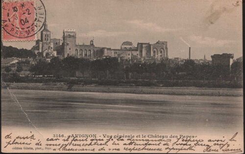 Avignon - Vue Générale Et Le Château Des Papes