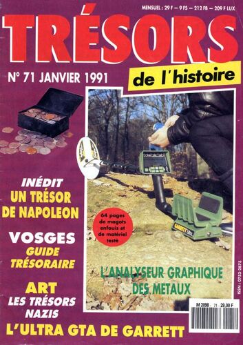 Trésor De L'histoire Prospections  N° 71 : La Revue De La Chasse Aux Trésors