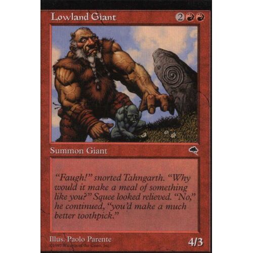 Lowland Giant - Tempête - Vo