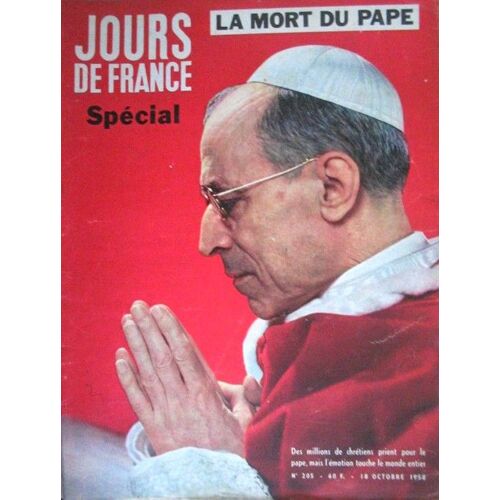 Jours De France N 205 18 Octobre 1958
