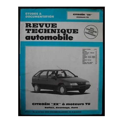 Revue Pratique De Technique Automobile - Citroen Zx