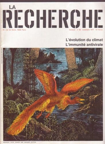 La Recherche N° 83 : L'evolution Du Climat L'immunite Antivirale