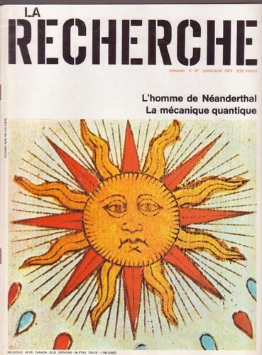 La Recherche N° 47 : L'homme De Neanderthal La Mecanique Quantique