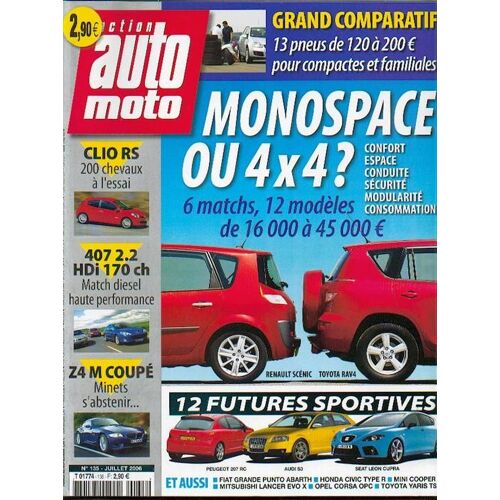 Action Auto Moto  N° 135 : Monospace Ou 4x4