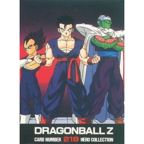 Carte Dbz Hero Collection N°219