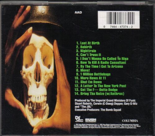 Apocalypse 91 - The Enemy Strikes Black (Import Usa)