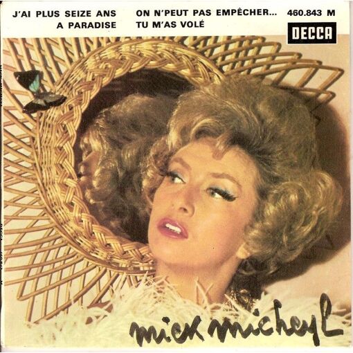 Affiche Vintage Mick Micheyl 'Avec Frénésies' Casino De Paris 1963 - 50x70cm, Très Bon état