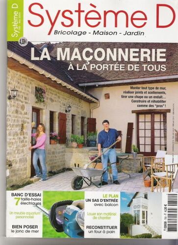 Système D N° 700 : La Maçonnerie À La Portée De Tous