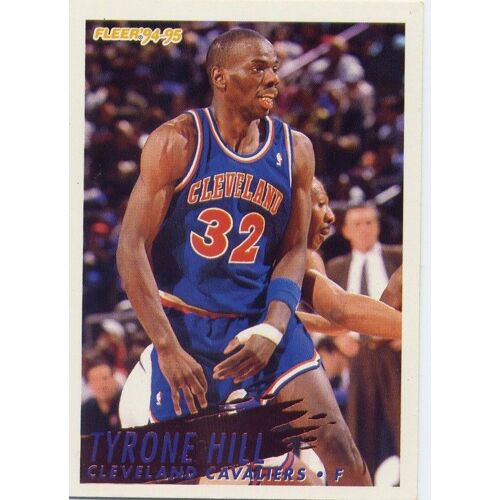 Fleer 94/95 Tyrone Hill N°41
