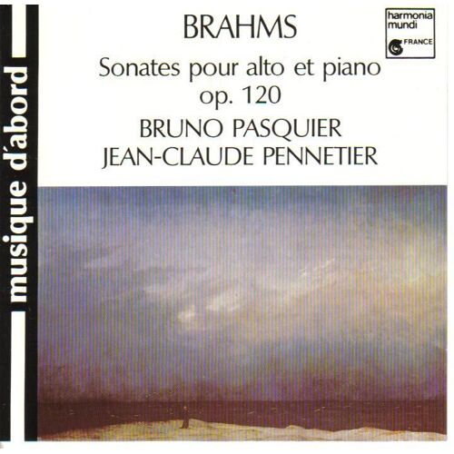 Brahms / Sonates Pour Alto Et Piano Op. 120