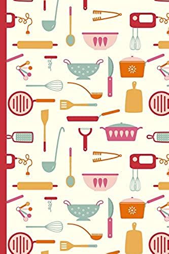 Notes: A Blank Isometric Graph Paper Notebook With Kitchen Cover Art