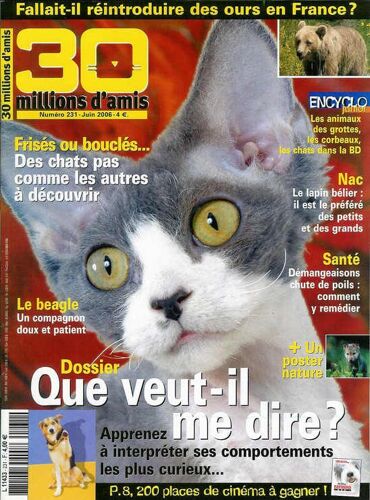 30 Millions D'amis  N° 231 : Que Veut-Il Me Dire ?