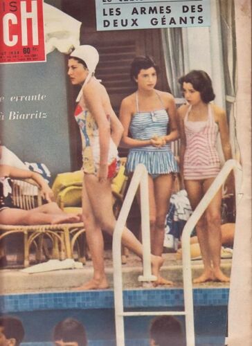 Paris Match N° 488 : Saint Trop Par Willy Rizzo