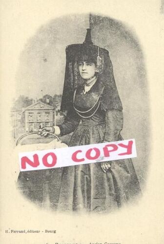 Bressane , Ancien Costume / Bourgogne / Carte Postale Ancienne (Reproduction)