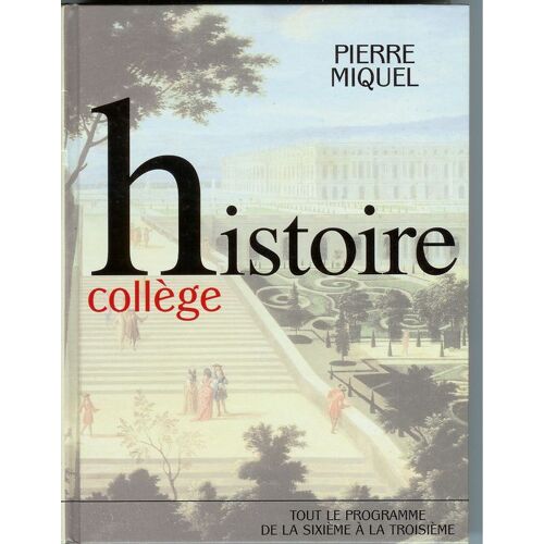 Histoire Collège