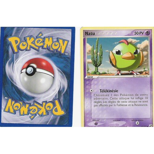 Natu - 2006 - (Pokemon) 63/115 Ex Forces Cachées 50 Pv Vf