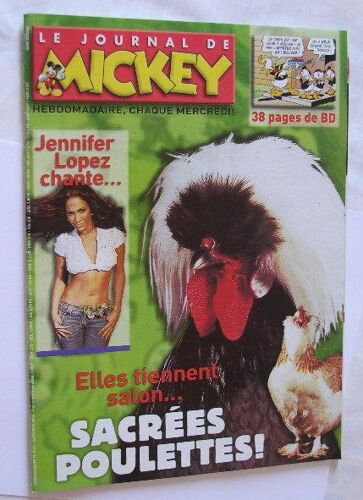 Le Journal De Mickey  N° 2749 : Jennifer Lopez Chante...