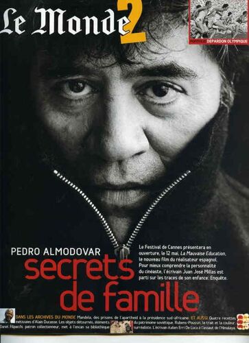 Le Monde 2  N° 15 : Pedro Almodovar - Secrets De Famille