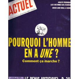 Actuel  N° 103 : J.L.Godard Parle / Haiti, Enfer Et Paradis / Isaach De Bankole / Histoire Du Pénis