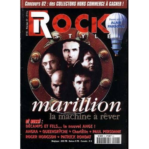 Rock Style N° 20 : Marillion, La Machine À Rêver