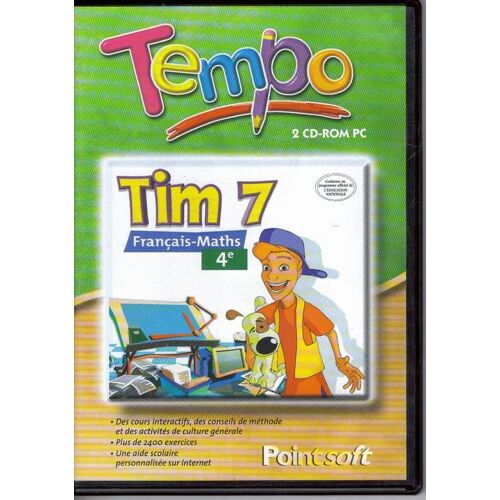 Tim 7 Francais-Maths 4e Pc
