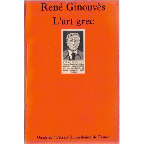 L'art Grec   de GINOUVES René  Format  (Livre)