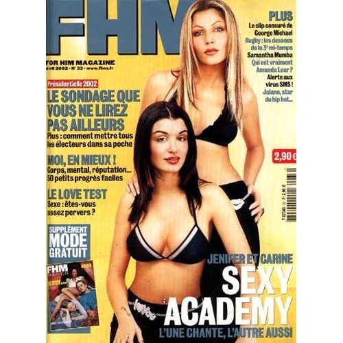 Fhm N° 33 : Jenifer Et Karine Sexy Academy