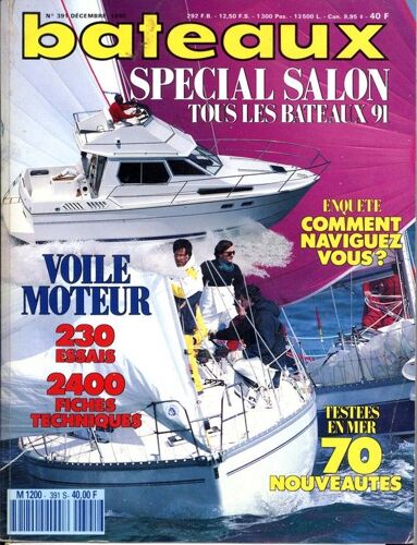Bateaux N° 391  N° 391 : Special Salon 1991