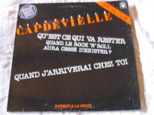 Qu'est Ce Qui Va Rester Quand Le Rock'n'roll Aura Cesse D'exister/Quand J'arriverai Chez Toi