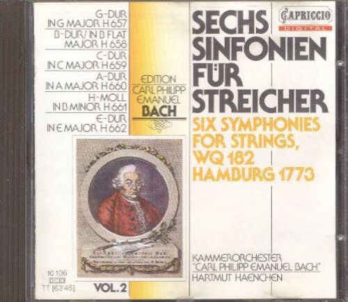 Complete Edition Vol. 2 : Sinfonias Pour Cordes - 6