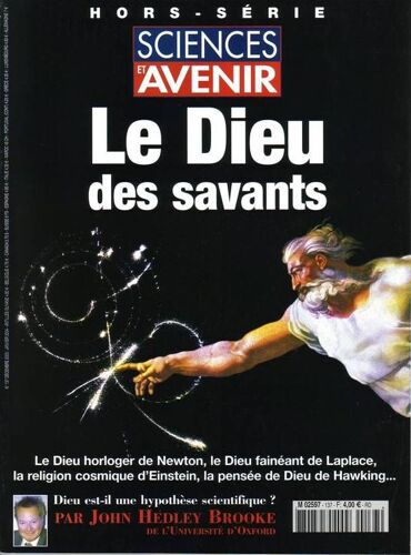 Sciences Et Avenir Hors-Série  N° 137 : Le Dieu Des Savants