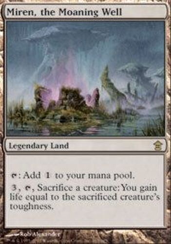 Miren, Le Puits Gémissant - Les Libérateurs De Kamigawa - 163/165 - Vf