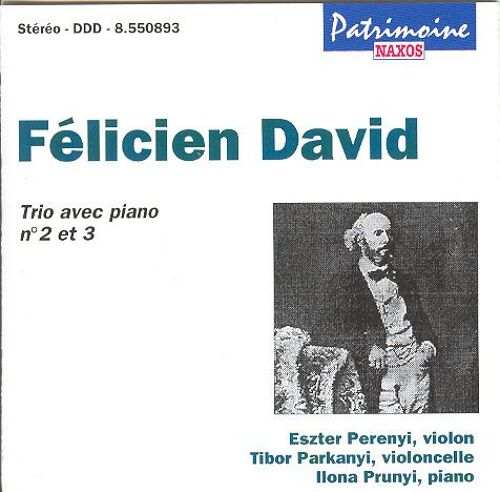 Trios Avec Piano Nos. 2 & 3 - Prunyi, Piano; Perenyi, Violon; Parkanyi, Violoncelle