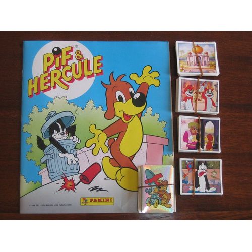 Album Panini 1989 Pif Et Hercule  N° 1 : Pif Et Hercule