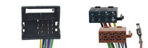 Fiches ISO Autoradio: Opel Corsa/ Vectra/ Astra H/ Signum/ Zafira/ Agila/ Meriva/ tigra Twintop