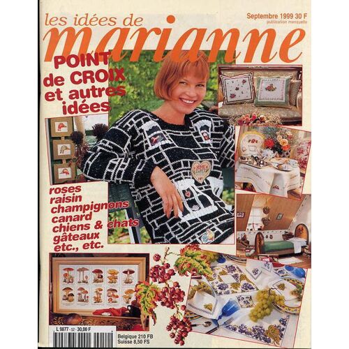 Les Idées De Marianne N° 52 - Point De Croix Et Autres Idees