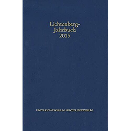 Lichtenberg-Jahrbuch 2015 (German Edition)