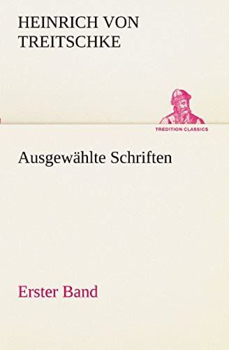 Ausgewählte Schriften. Erster Band