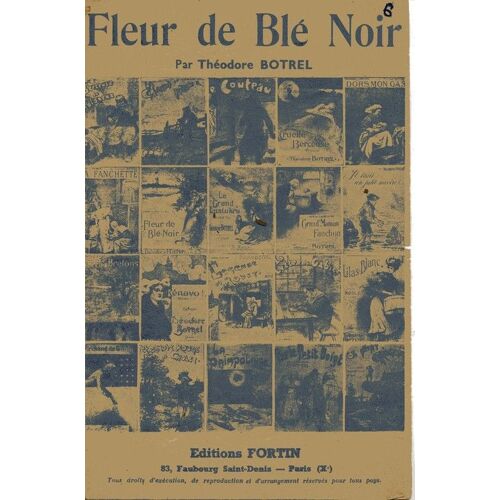 Fleur De Ble Noir