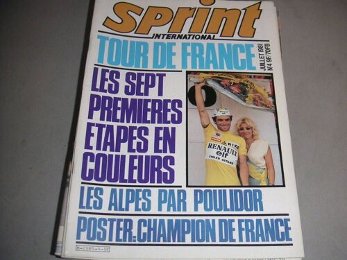 Sprint International N° 4 Du 31/07/1981