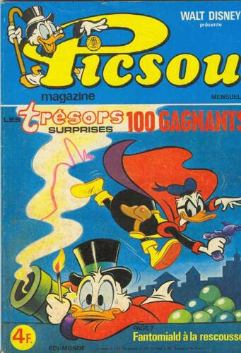 Picsou Magazine  N° 75 : Les Tresors Surprises