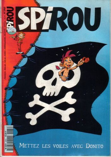 Spirou  Du 08/02/1995  N° 2965 : Mettez Les Voiles Avec Donito