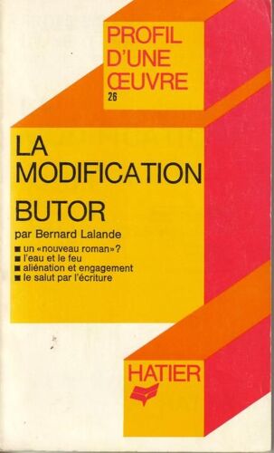 La Modification Butor