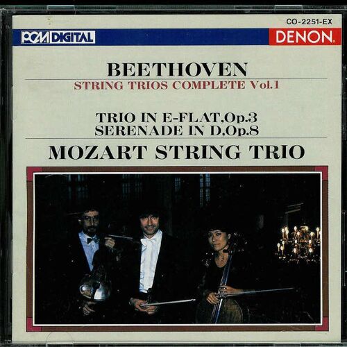Trio Pour Violon Et Violonelle Opus 3-Serenade Pour Violon Et Violoncelle Opus 8