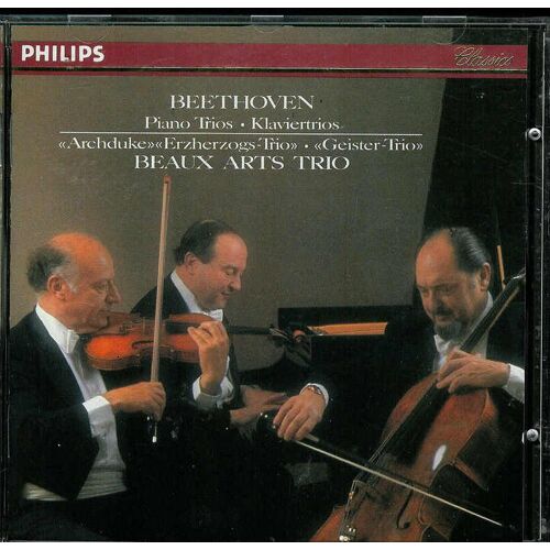 Trio Pour Pianoen Re Majeur-Le Fantome-En Si Bemol Majeur-L'archiduc