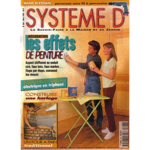 Système D  N° 626 : Les Effets De Peinture
