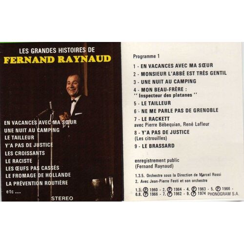 Les Grandes Histoires De Fernand Raynaud