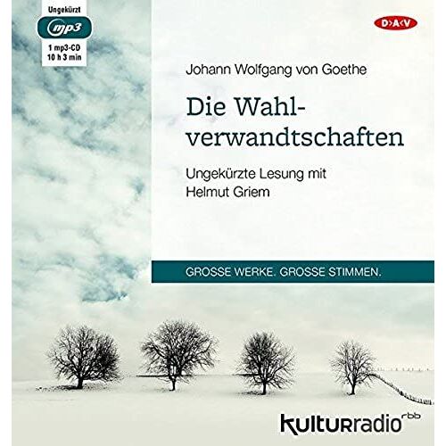 Die Wahlverwandtschaften