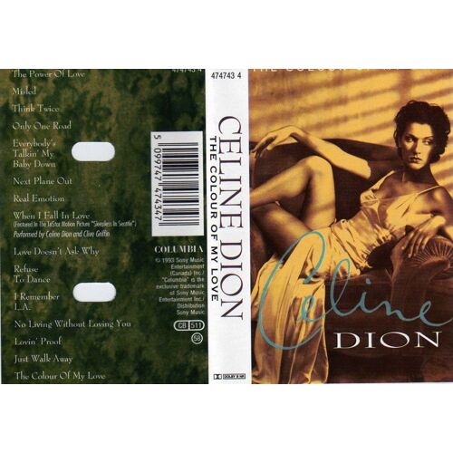 Céline Dion - The Colour Of My Love